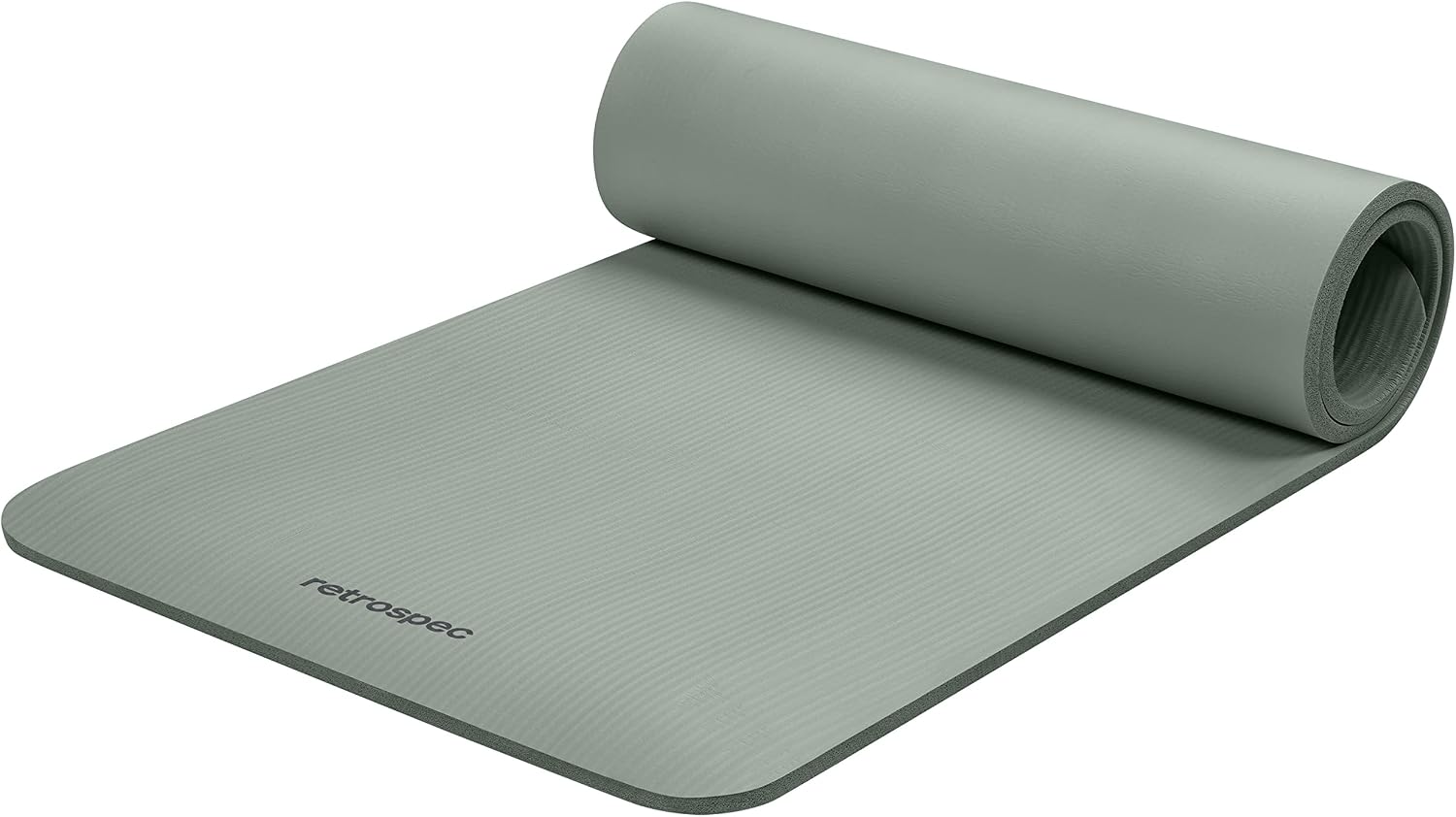 Retrospec Solana Thick Yoga and Workout Mat with nylon strap