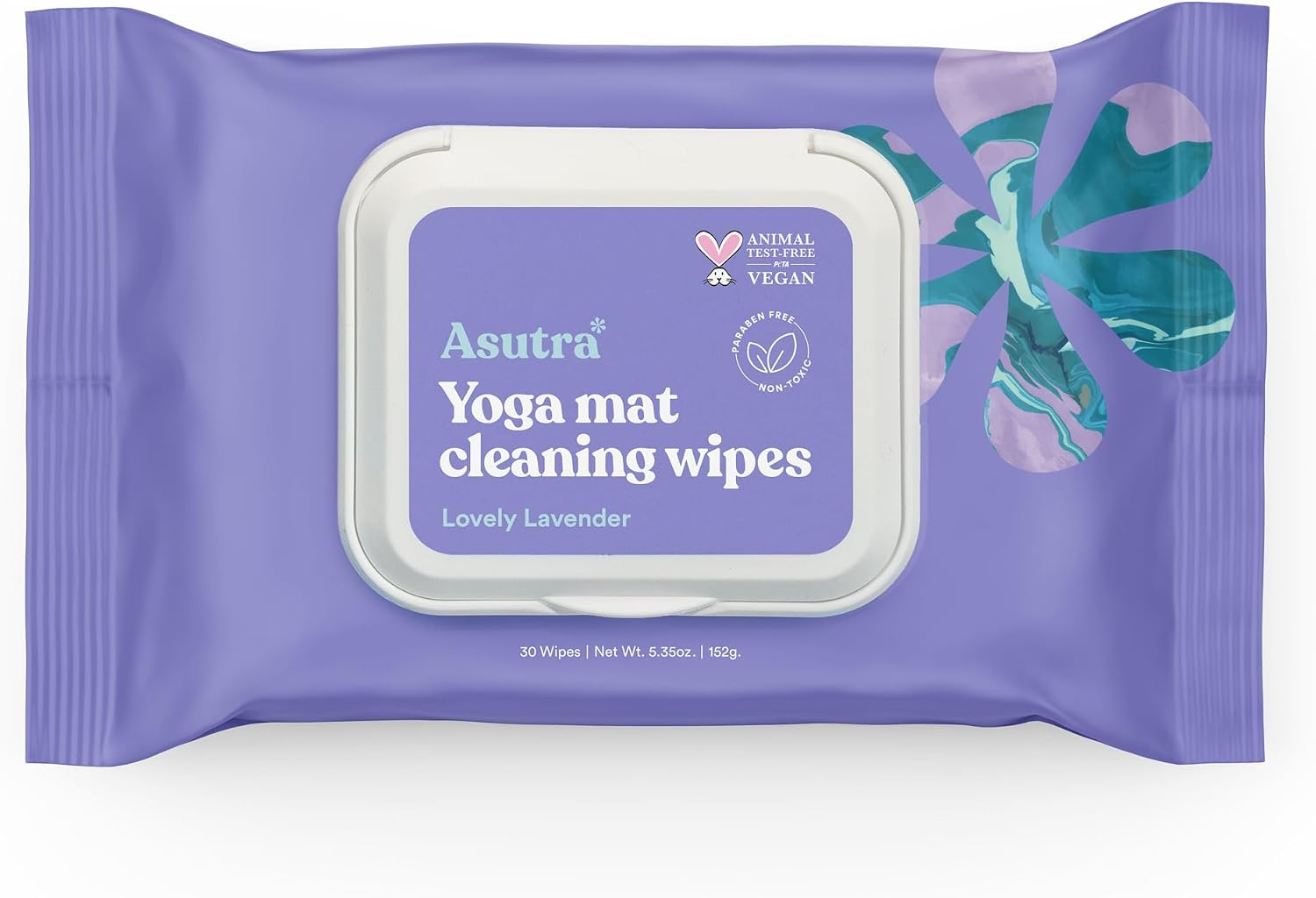 ASUTRA Yoga Mat Cleaning Wipes (B0DWT74N79)