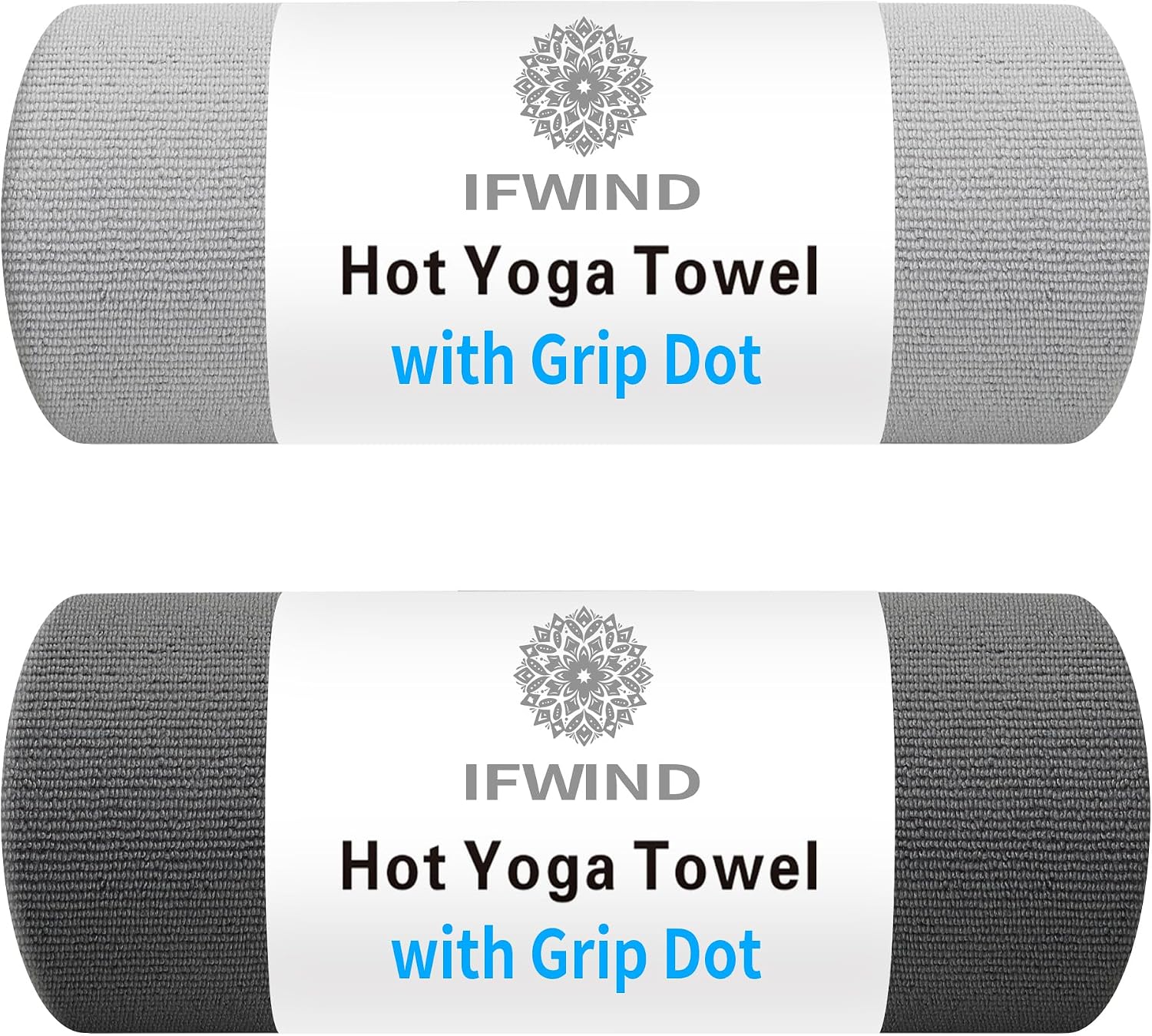 2 Pack Yoga Mat Towels (B0GYFFCRHC)