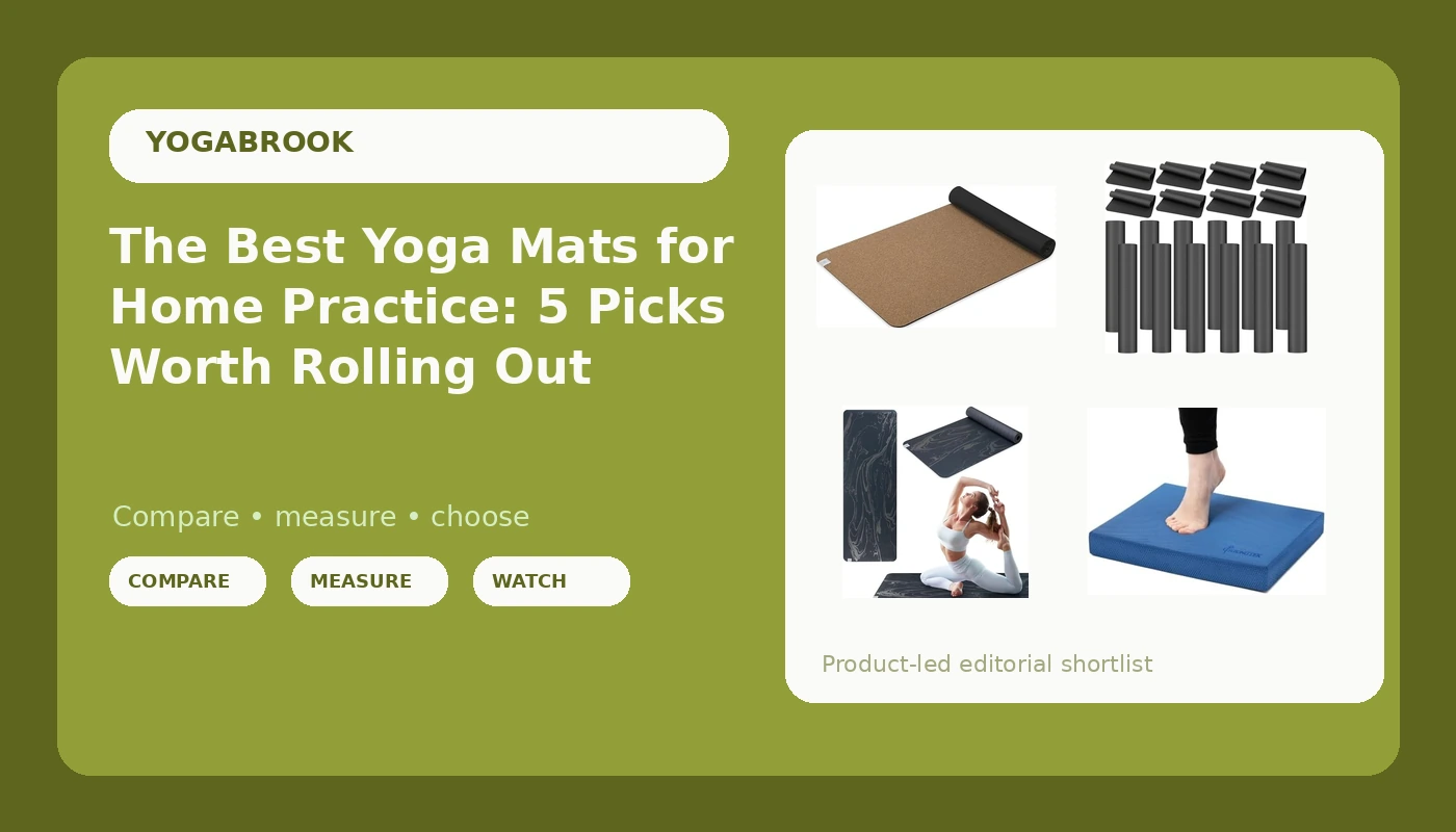 The Best Yoga Mats for Home Practice: 5 Picks Worth Rolling Out